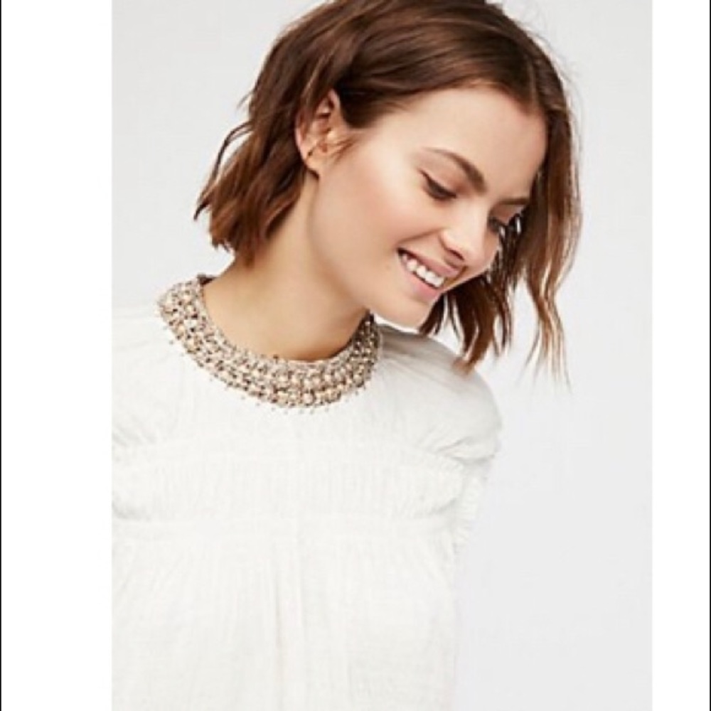 Mother of Pearl Muscle Tee